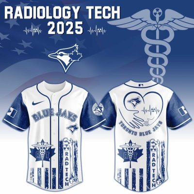 Toronto Blue Jays X Radiology Tech Night Exclusive Design Custom Baseball Jersey