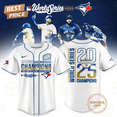 Toronto Blue Jays X Team Champions 2025 World Series Baseball Jersey