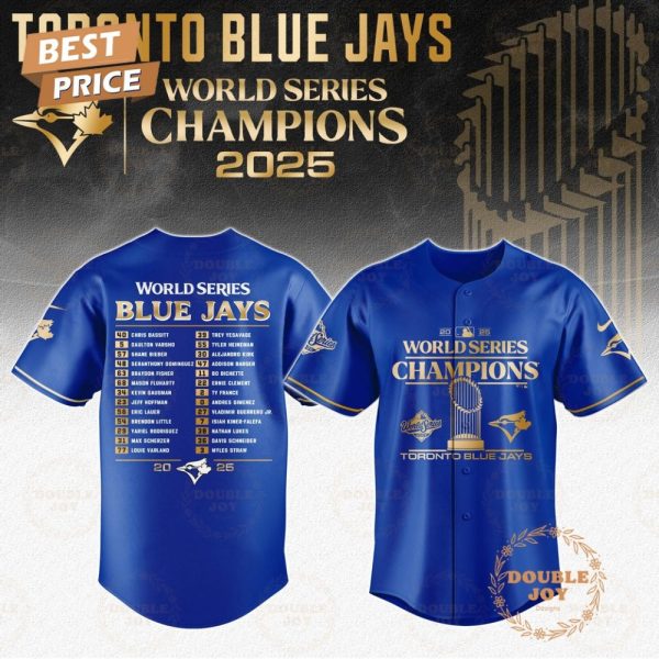 Toronto Blue Jays X The Champions World Series 2025 Baseball Jersey