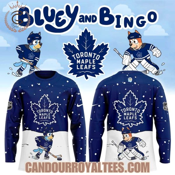 Toronto Maple Leafs X Bluey & Bingo Jersey