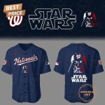 Washington Nationals Star Wars 2025 Limited Edition Baseball Jersey - Blue