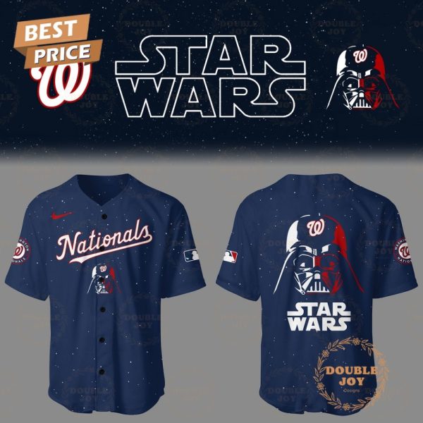 Washington Nationals Star Wars 2025 Limited Edition Baseball Jersey - Blue
