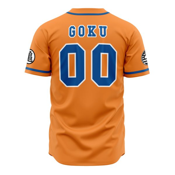 Dragon Ball Z Fighters Baseball Jersey – Iconic Orange & Blue Design For Fans